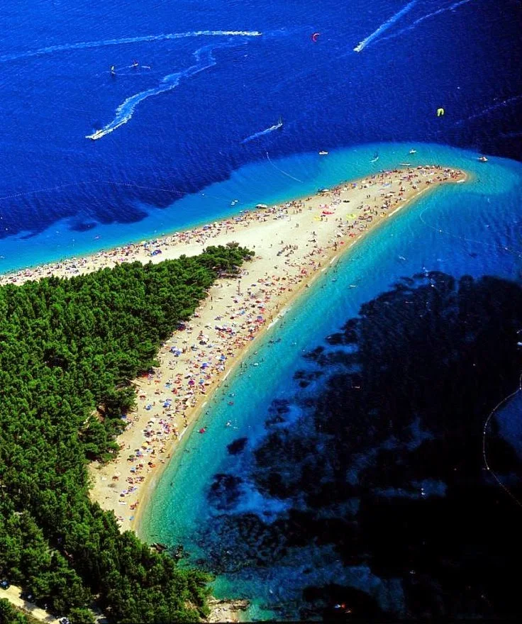 Barc,The Golden Horn Beach Of Croatia