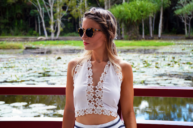 hair braid crochet halter crop