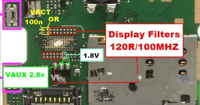Nokia C2 03 White Display Jumper Solution Teknik Dasar Servis Hp