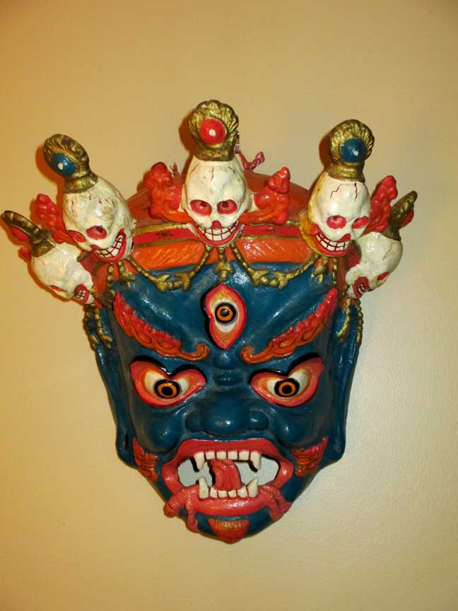 Taken For Granted Bright Ethnic Masks of Various Cultures