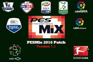 Update Patch PES 2016 dari PESMix Patch 1.2