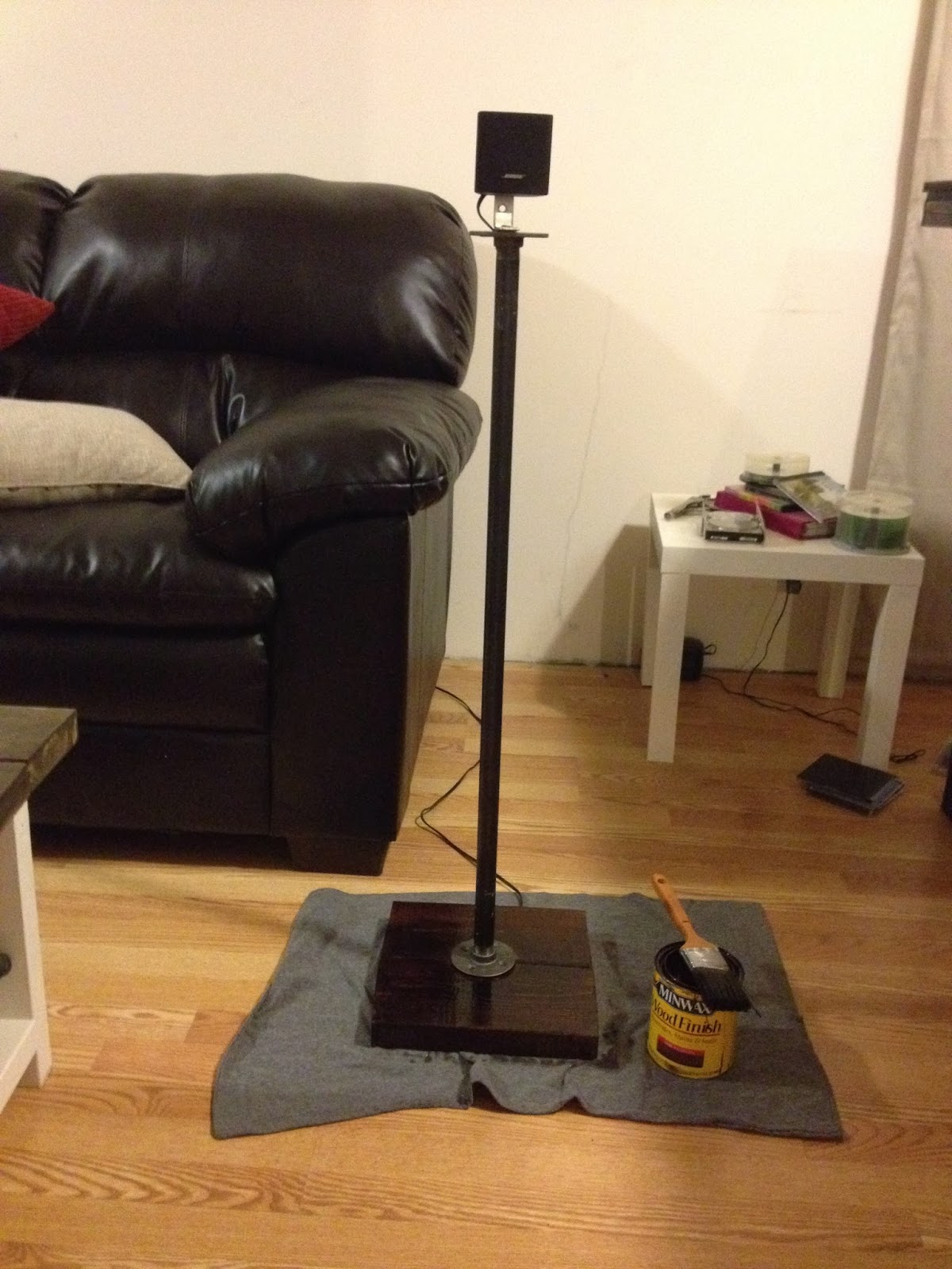 diy speaker stand