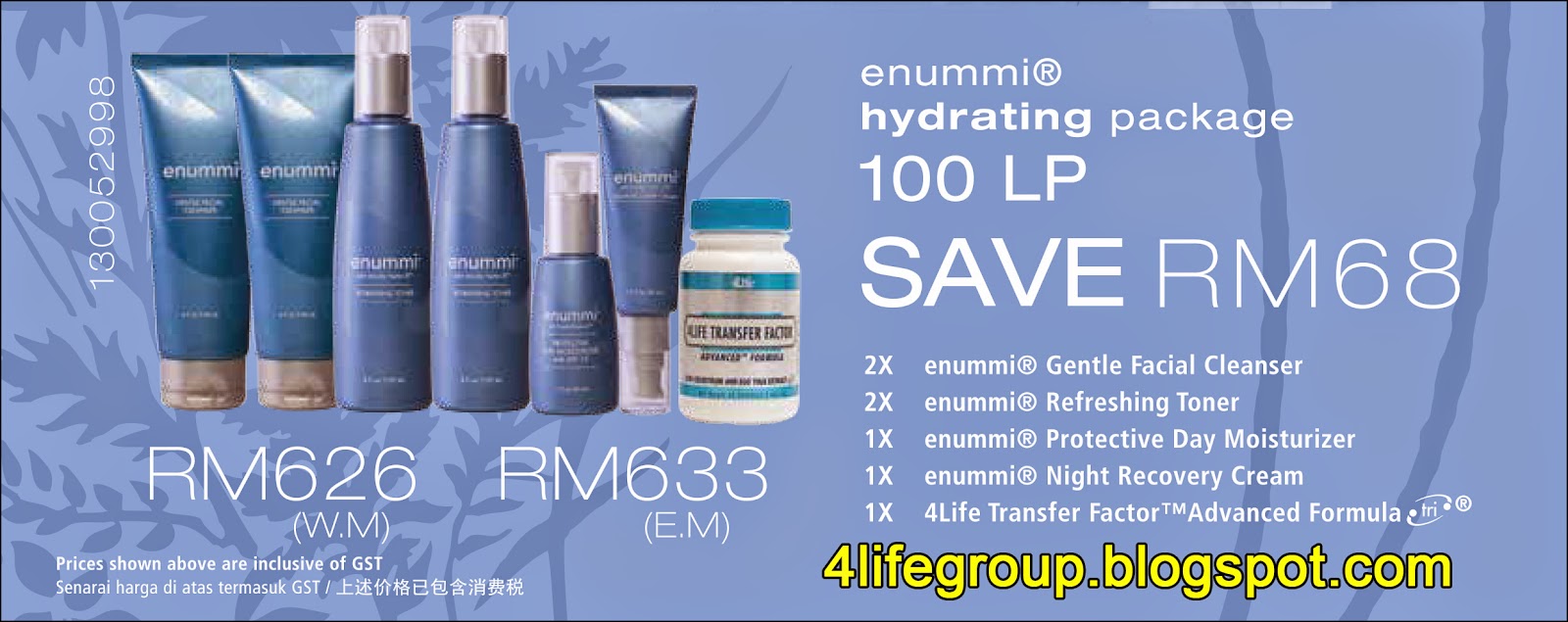 Enummi A New Me Promo Packages 1 (With GST) foto Enummi A New Me Promo Packages 1 (With GST)