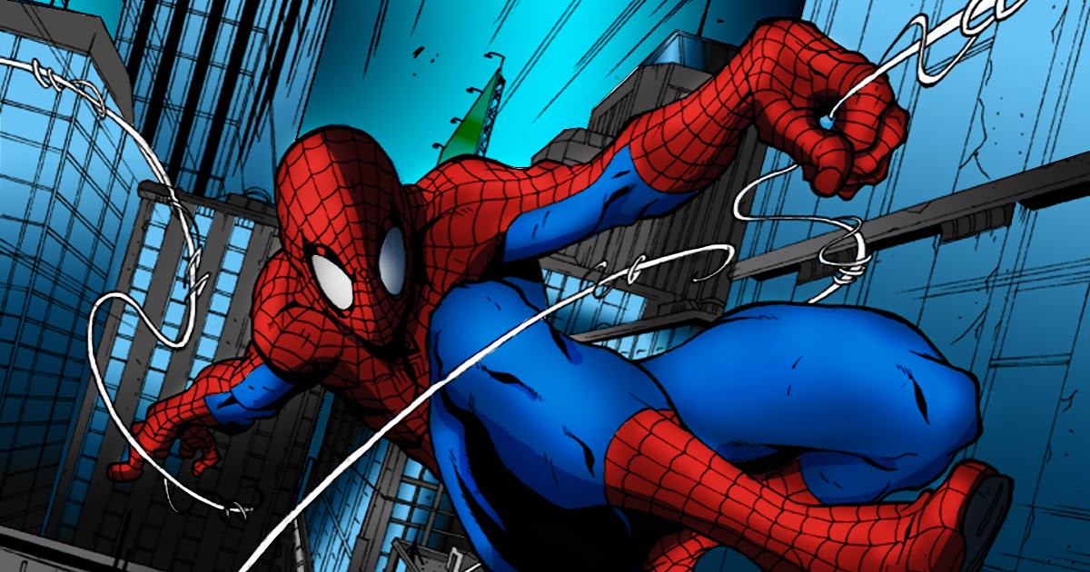 Coloreando a Spiderman en Photoshop.