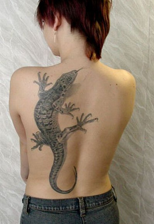Sexy Lizard Tattoos