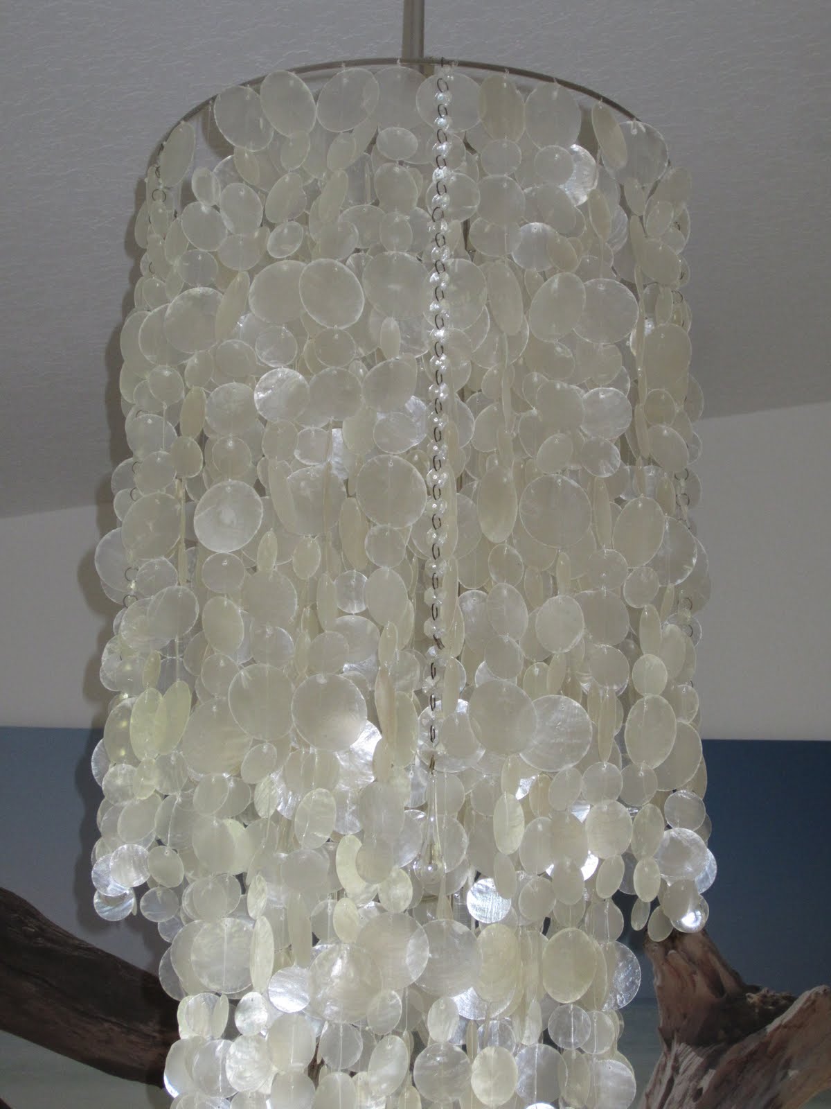 The Cuban In My Coffee DIY Chandelier, Adding Crystals To Customize Your Lighting