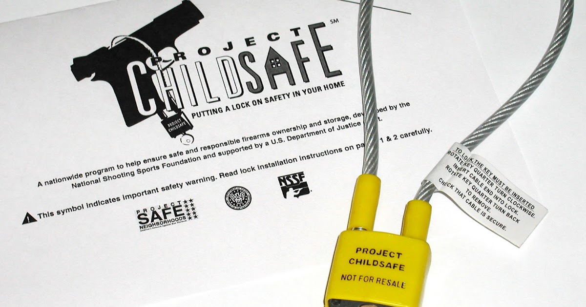 Project ChildSafe Free Gun Lock And Child Safety Kit