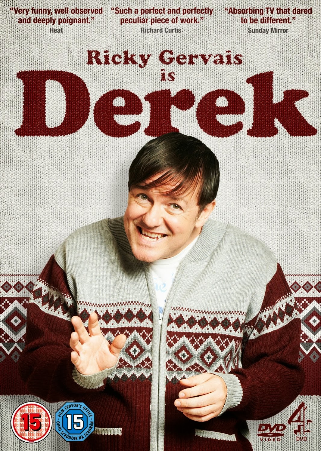 Own Derek Series 1 on DVD and Blu-ray now!