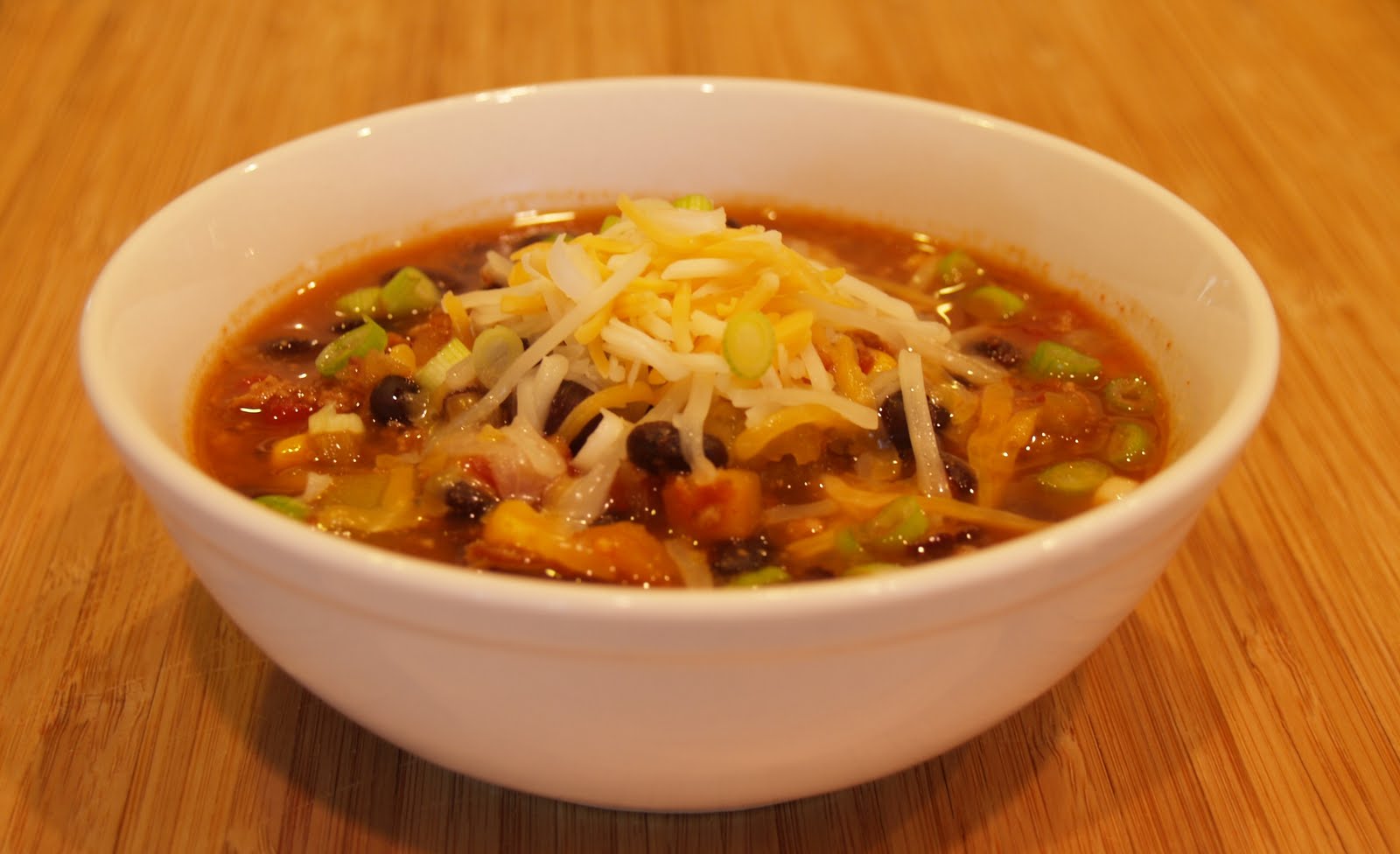 Why Just Eat When You Can Thrive: Black Bean Taco Soup