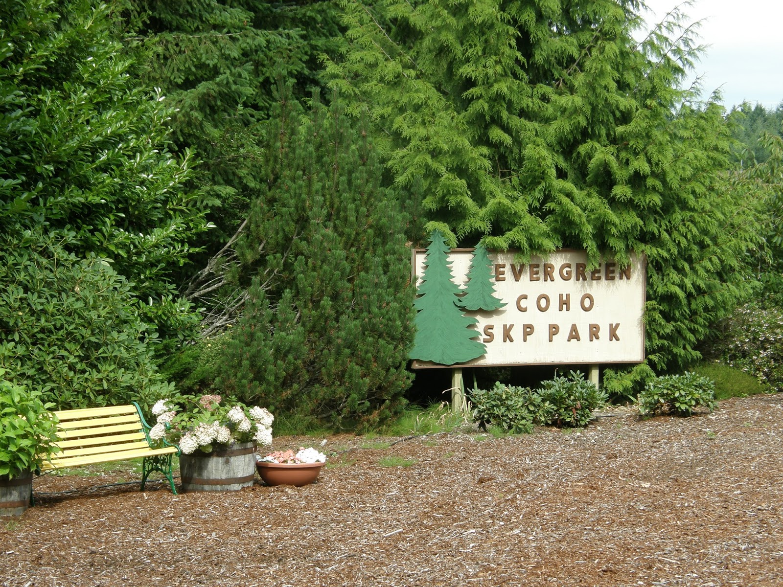 Ray and Cindy's RV Travels Evergreen Park, Washington September 2, 2013