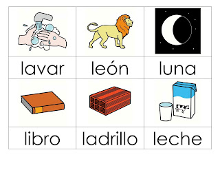 letra montessori tarjetas cards vocabulario partes letter spanish part con bilingual espaol activities