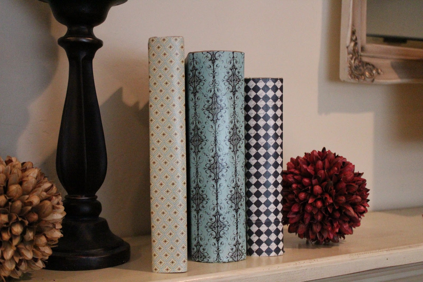 Mommy DIY Hardcover Book Decor