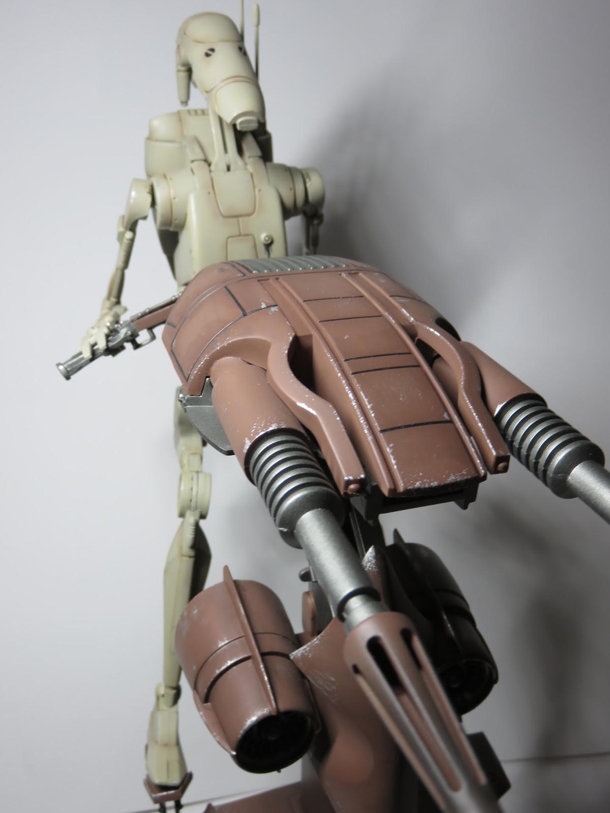 STAP and Battle Droid from Star Wars - The Phantom Menace by AMT