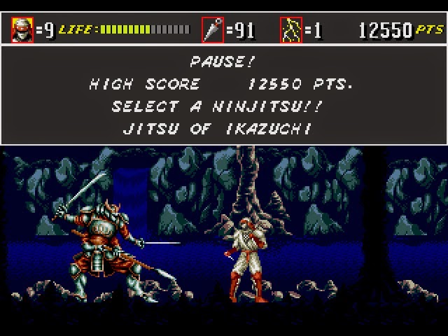 Corona Jumper Shinobi 3 Sega Genesis 1993