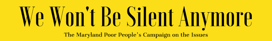 We Won't Be Silent Anymore: Maryland PPC on the Issues & More