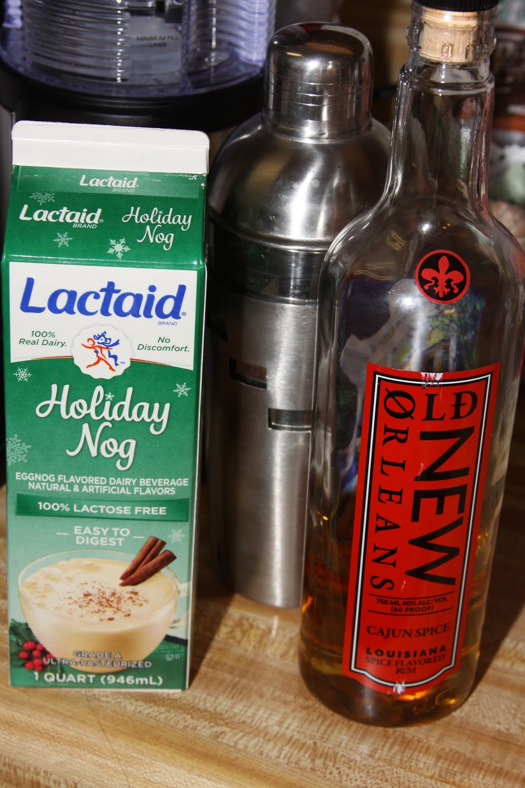 For the Love of Food Coffee Egg Nog Holiday Drink