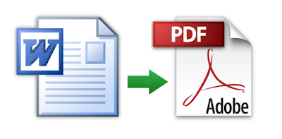 cara merubah word ke pdf
