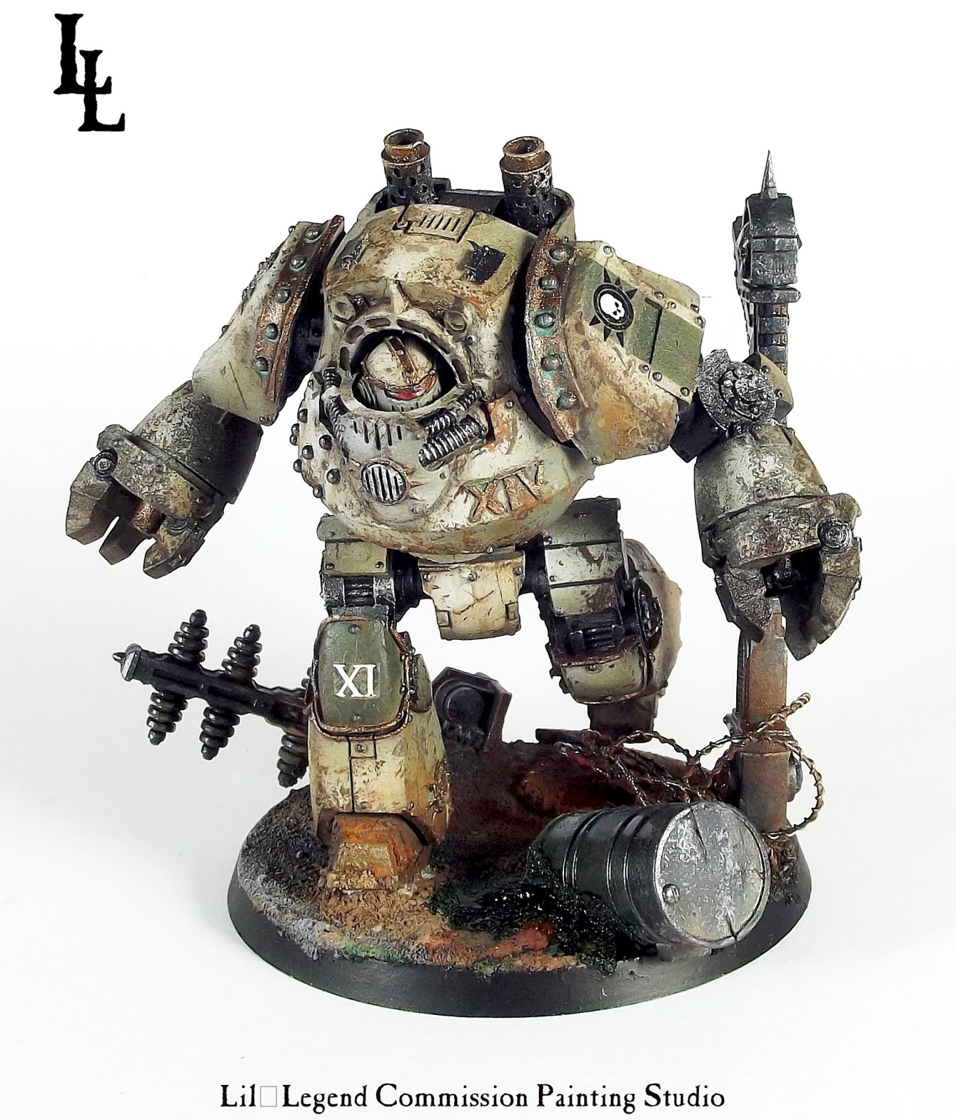 Deathguard Contemptor Dreadnought Commission LilLegend Commission