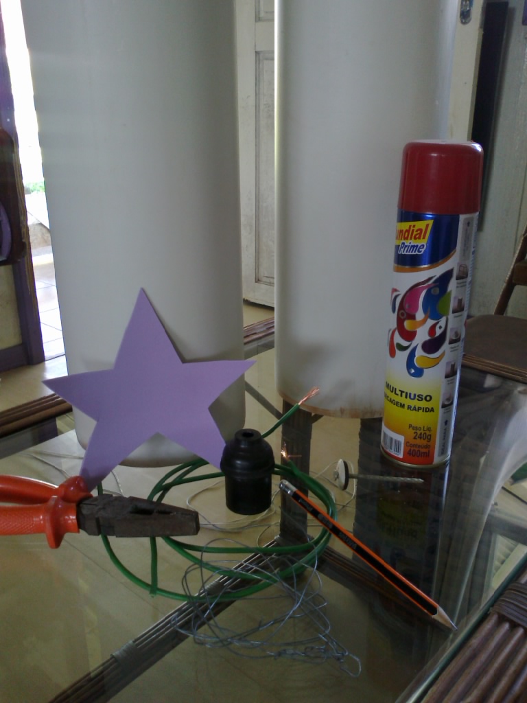 PVC PASSO A PASSO Luminária em PVC Tutorial Crie e Organize no PVC