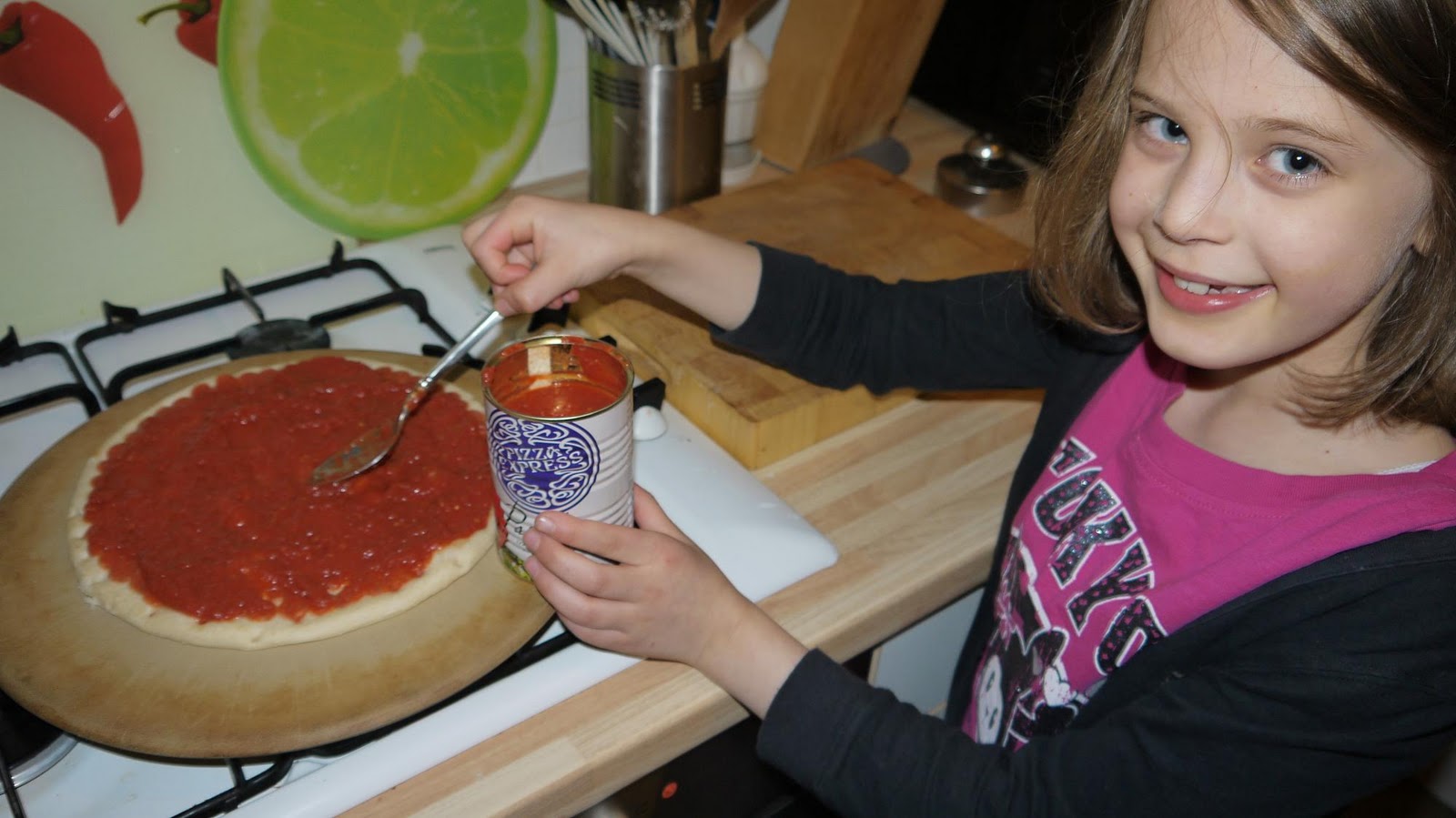 Inside the Wendy House Making Pizzas with Pizza Express Passata