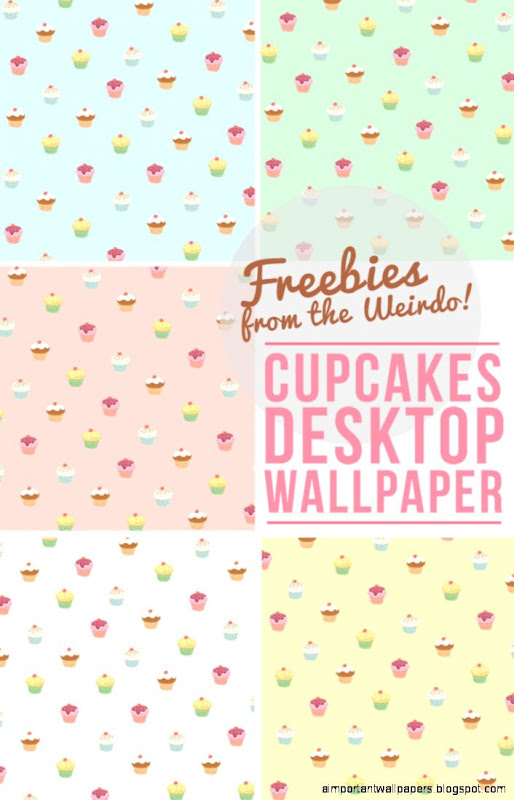 Weirdo in Pink Freebie Cupcakes Desktop Wallpaper Weirdo in Pink Freebie Cupcakes Desktop Wallpaper