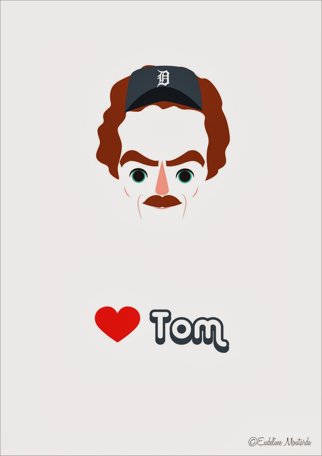 Download Tom Selleck Free Printable Mask Oh My Fiesta In English PSD Mockup Templates