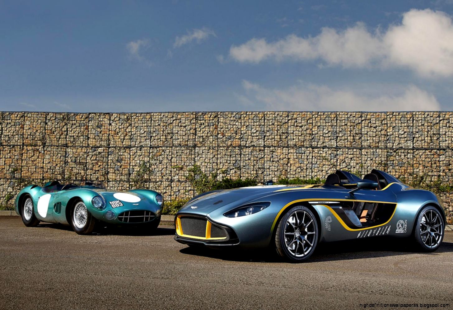 Aston Martin CC100 Speedster Concept And 1959 8043 Wallpaper Aston Martin CC100 Speedster Concept And 1959 8043 Wallpaper