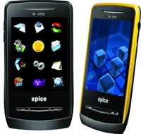 Spice M-5700 FLO Dual SIM Touchscreen Mobile