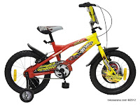 Sepeda Anak Wimcycle Hotwheels 16 Inci