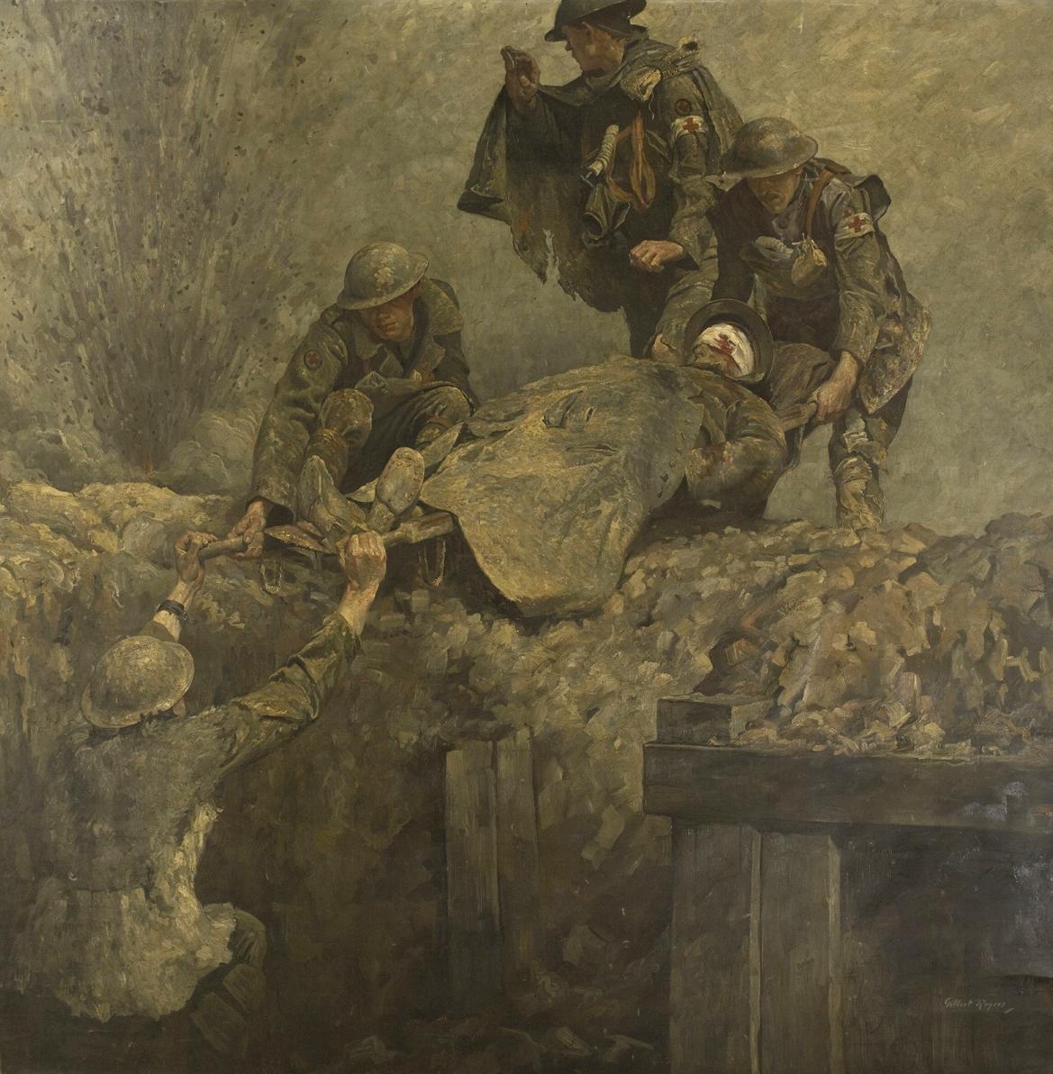 the West Ham Pals of 13th Essex The Hammers Stretcher Bearers