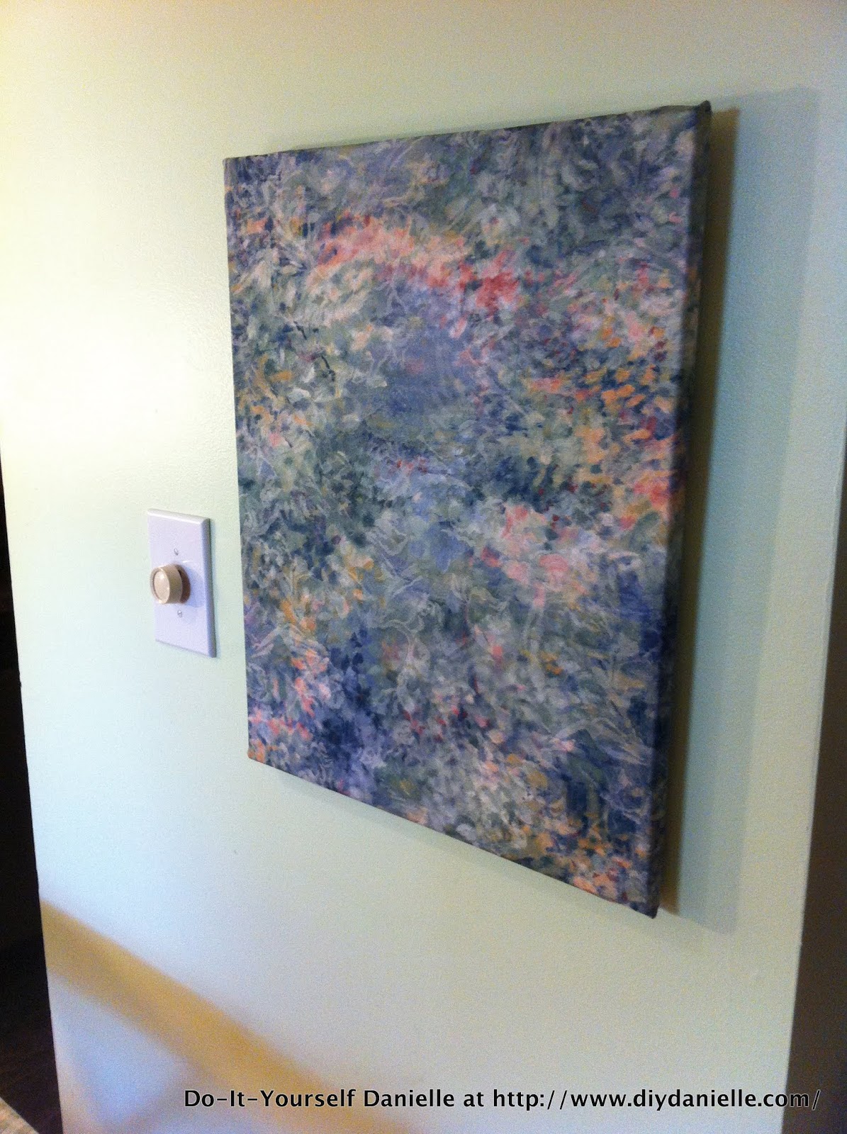 Do-It-Yourself Danielle: DIY Wall Art: No Sew