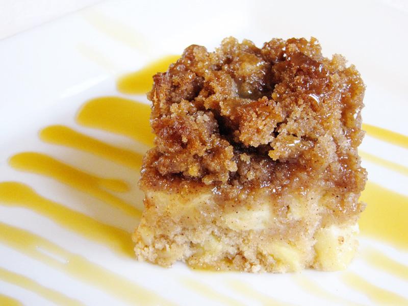 quick caramel apple coffee cake Sweet Anna's