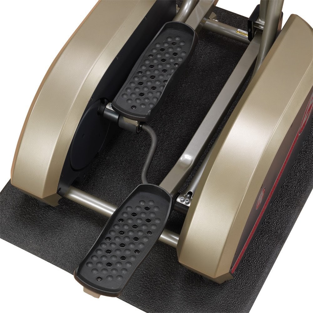 Health and Fitness Den Best Fitness E1 Elliptical Trainer with Center