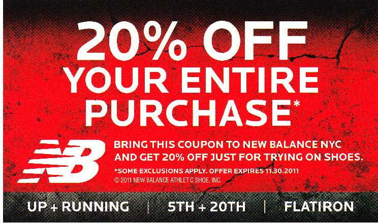 joes new balance outlet New Balance Coupons Printable 2011