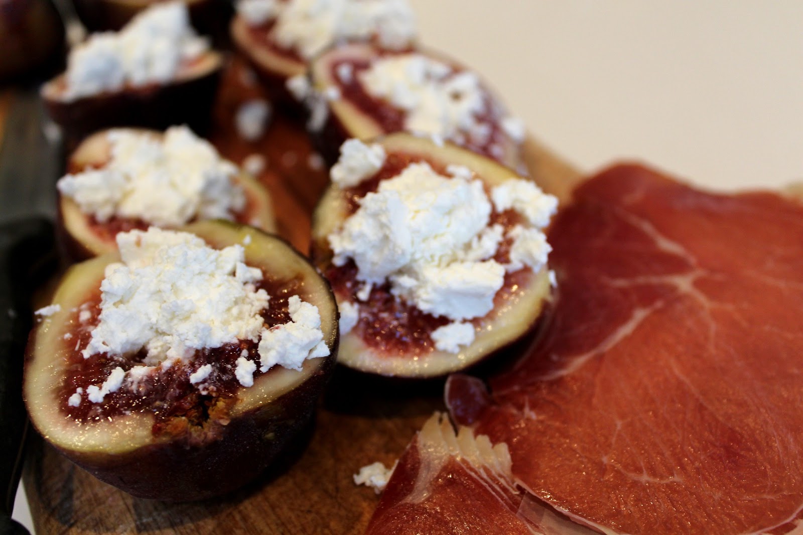 Roasted Figs, with Prosciutto and Danish Feta Desire Empire