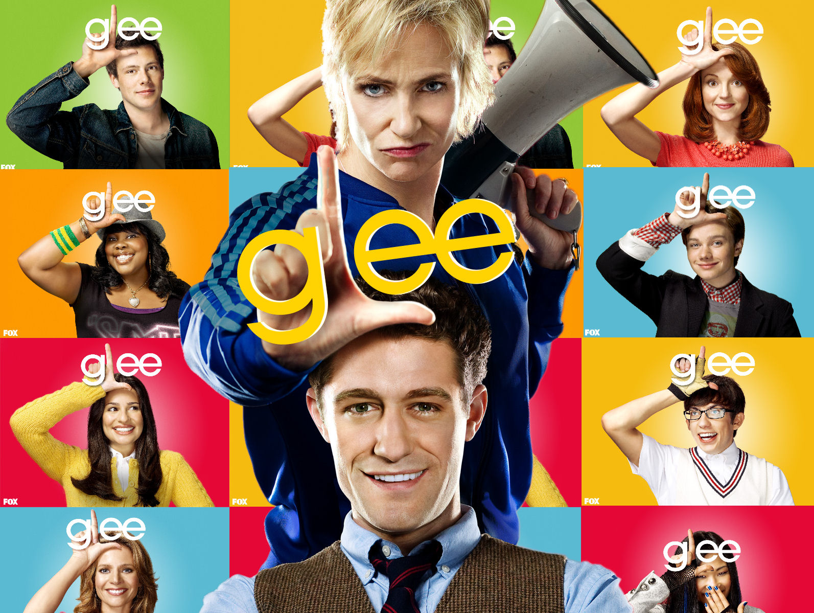 Glee Birthday Card