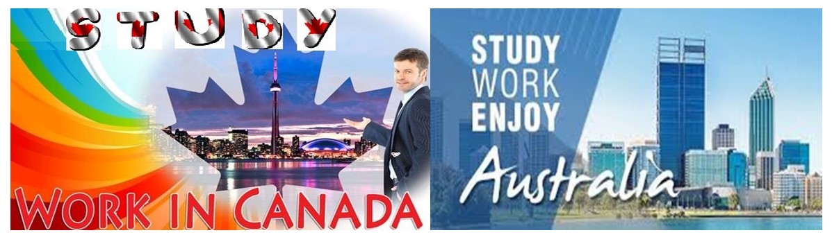 Study ..Work.. Migrate in Australia, Canada, NZ &  other Countries