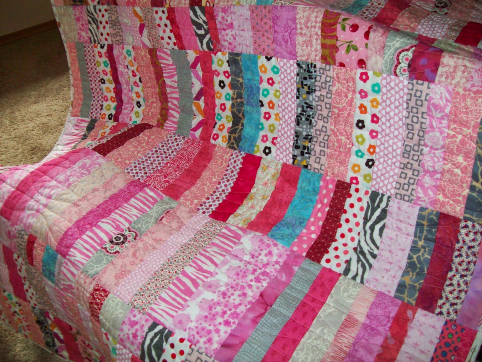 Cooler Quilts Sea of Pink