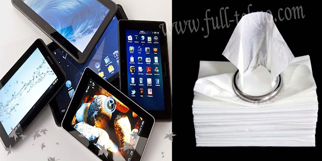 Gila, Lama Kelamaan Tablet Bakal Seperti Tisu. Sekali Pakai Buang!