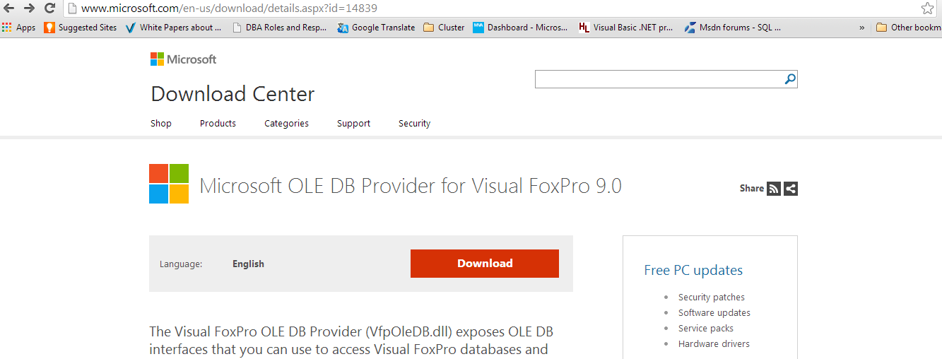 Microsoft Ole Db Driver For Sql Server Download