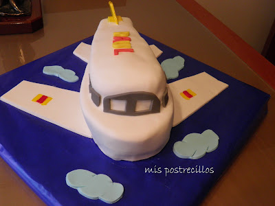 Tarta Avión Para Raúl
