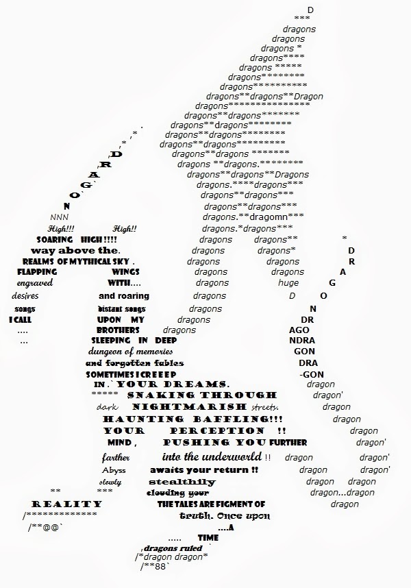 shape poetry dragon the poetry wagon form poems