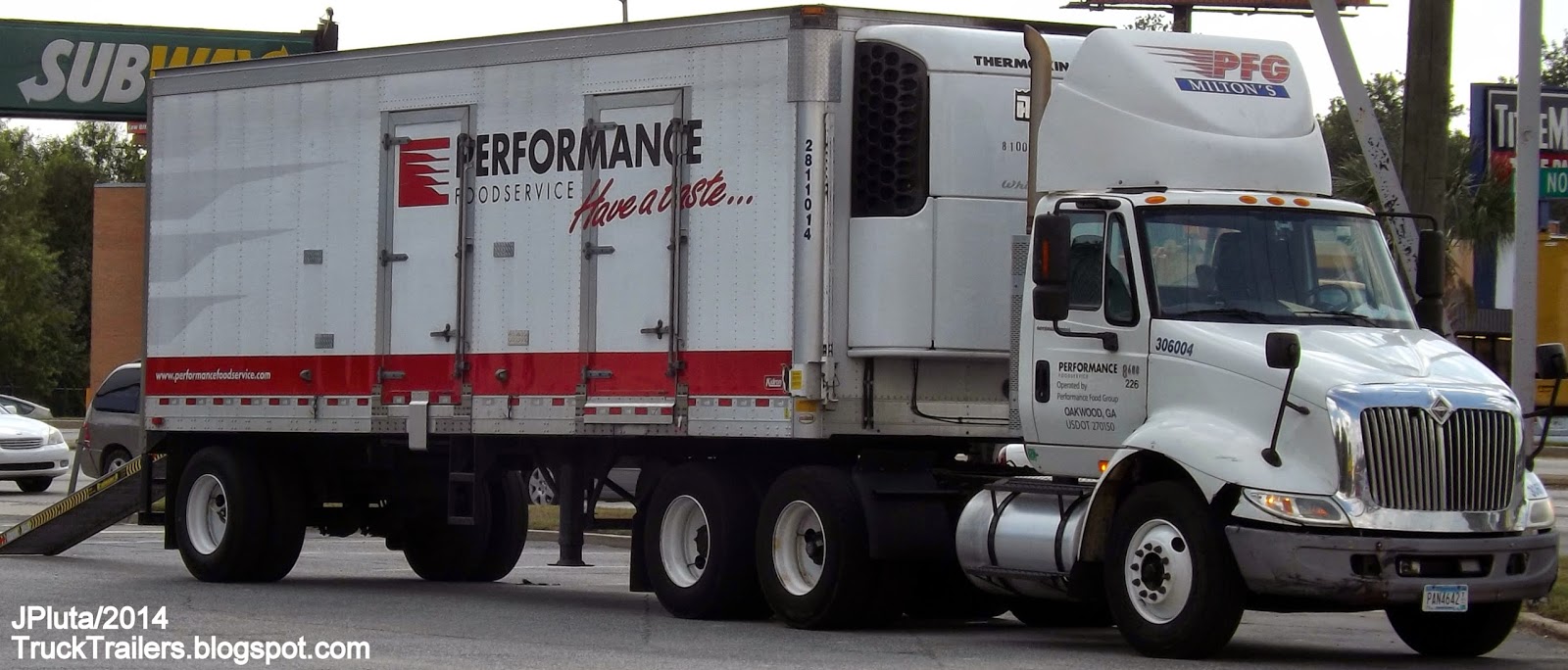 TRUCK TRAILER Transport Express Freight Logistic Diesel Mack Peterbilt