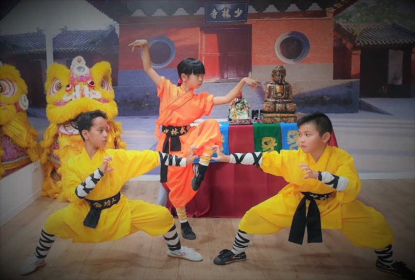 Forma Shaolin Tong Bi Quan Cursos Shaolin Infantil y Adultos.
