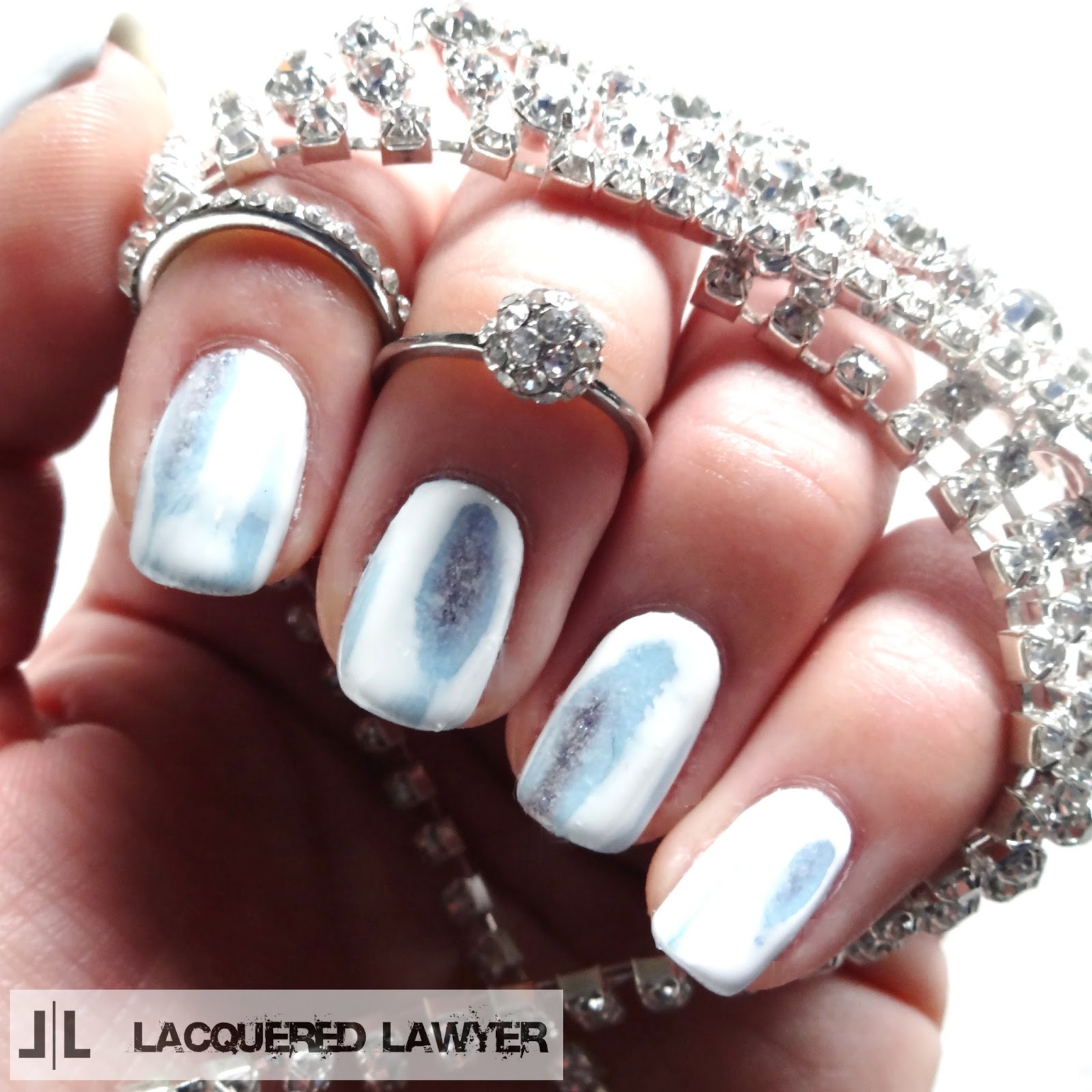 Lacquered Lawyer Nail Art Blog Cold As Ice