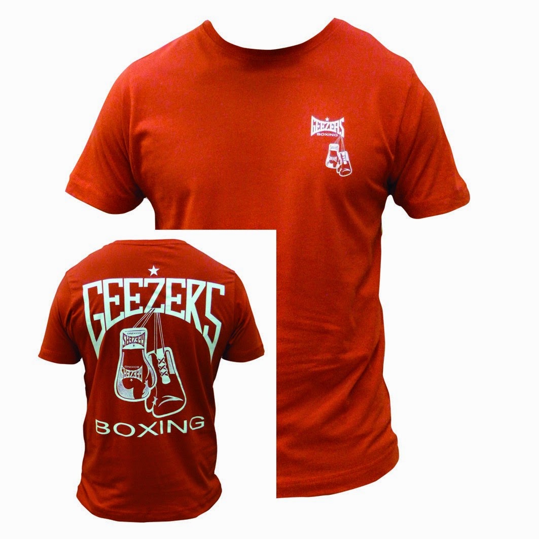 Geezers Boxing New colours available in the Geezers Gloves Back Logo T's