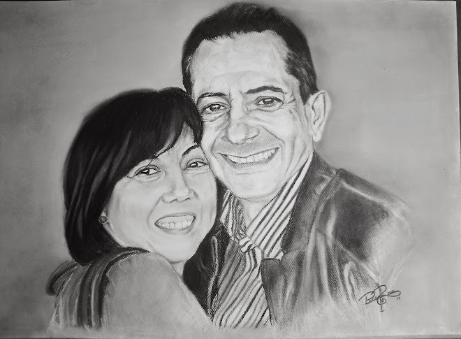 " PAREJA " (50x70) Pastel