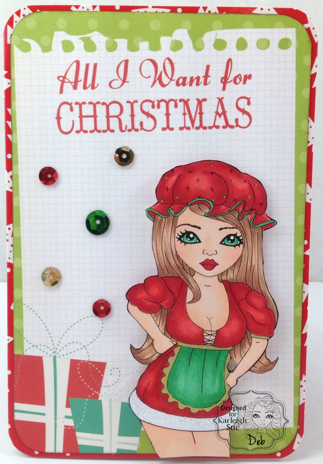 Karleigh Sue Inspiration Blog: Naughty Mrs Claus