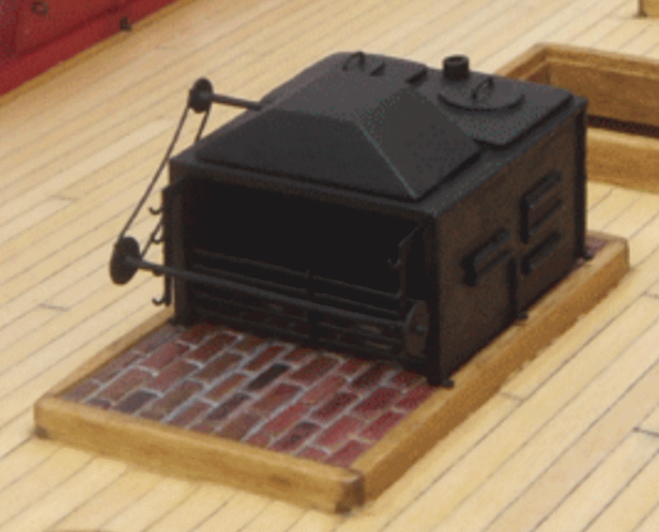 USS Confederacy The Ship's Stove