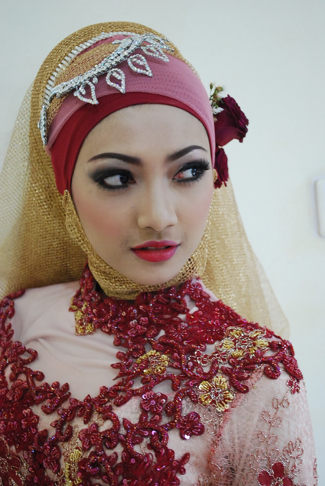model jilbab pengantin